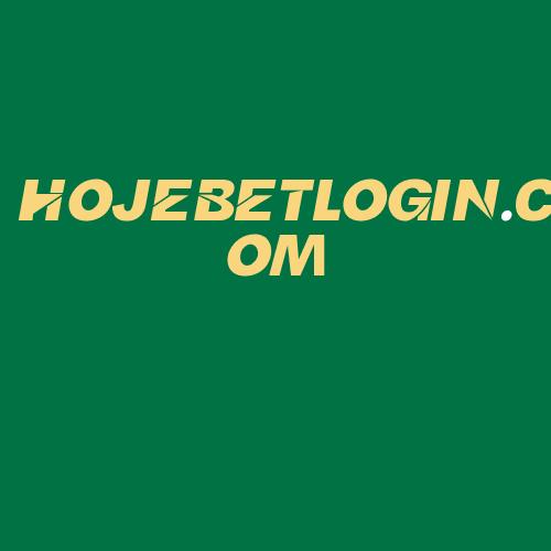 Logo da HOJEBETLOGIN